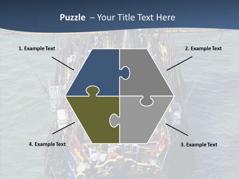 Swedish Wooden Sea PowerPoint Template