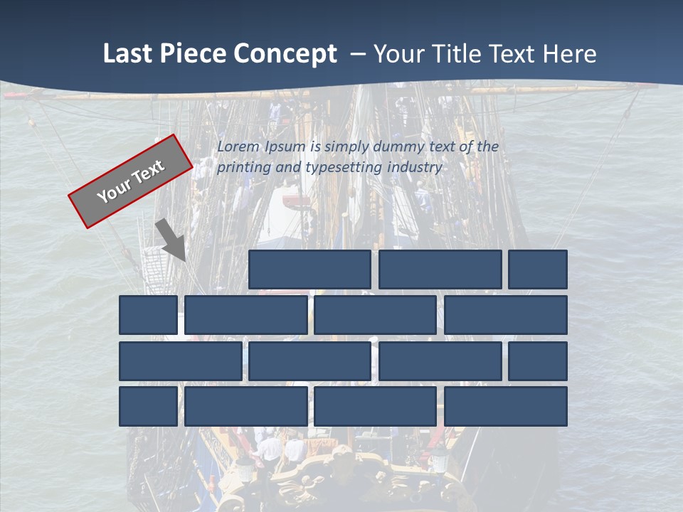 Swedish Wooden Sea PowerPoint Template