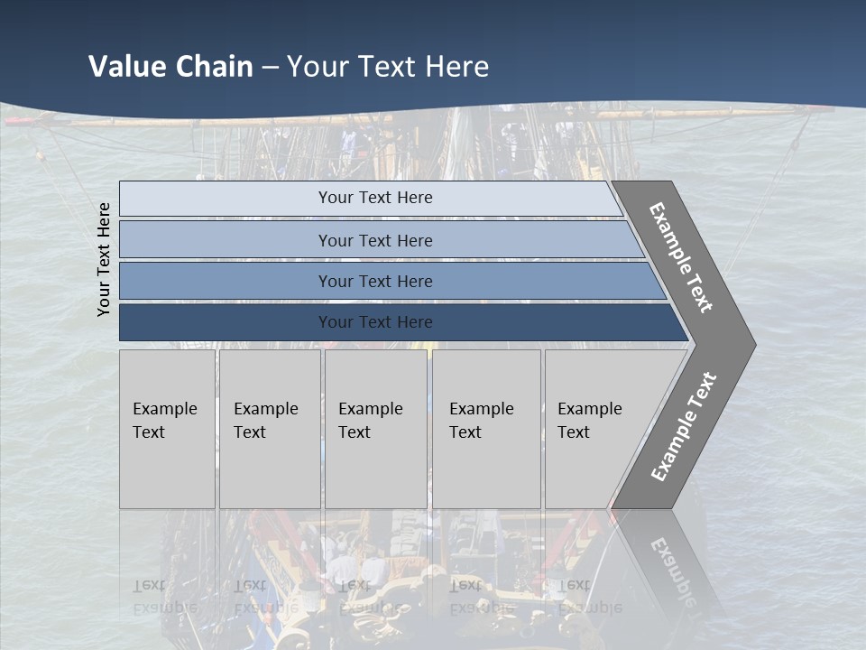 Swedish Wooden Sea PowerPoint Template