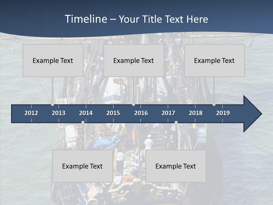 Swedish Wooden Sea PowerPoint Template