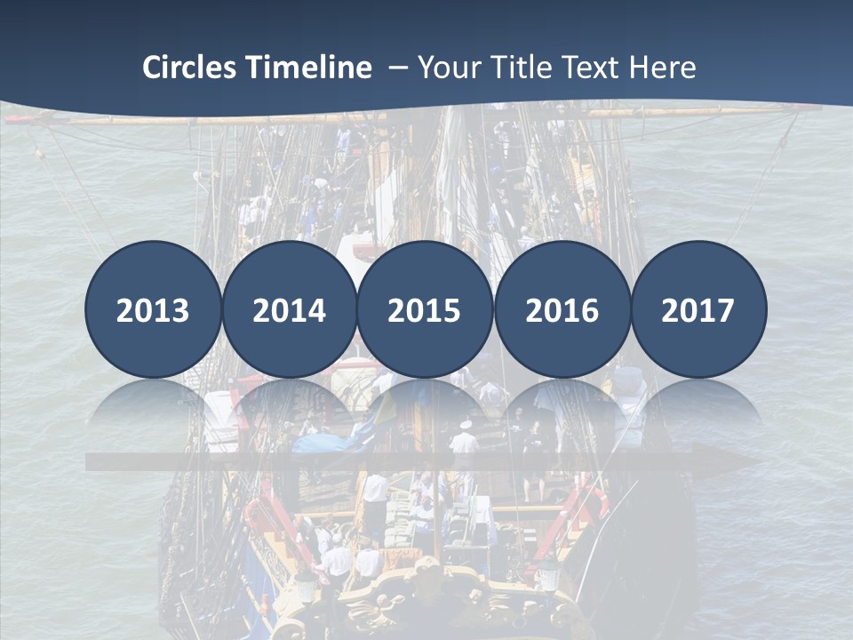 Swedish Wooden Sea PowerPoint Template