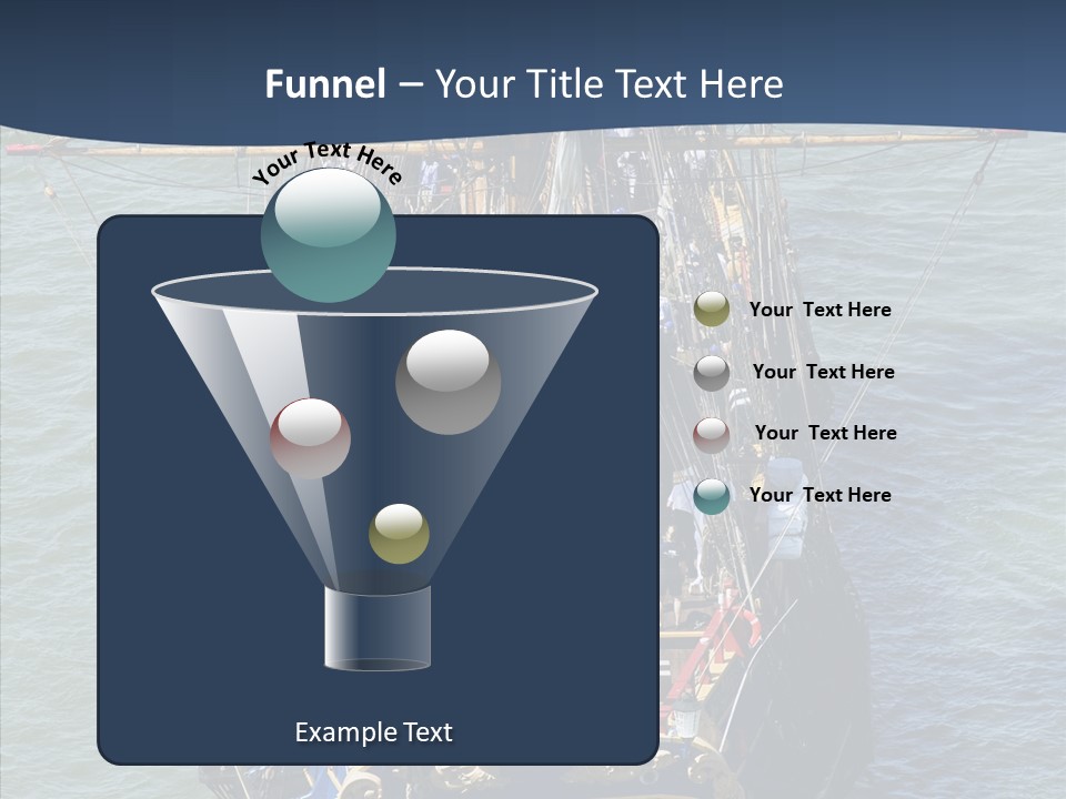 Swedish Wooden Sea PowerPoint Template