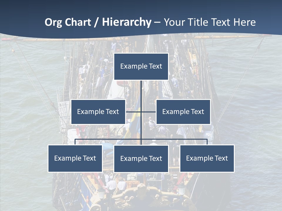 Swedish Wooden Sea PowerPoint Template