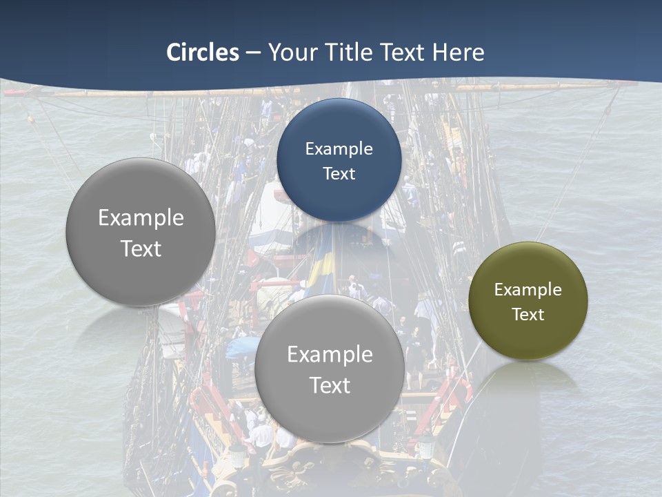 Swedish Wooden Sea PowerPoint Template