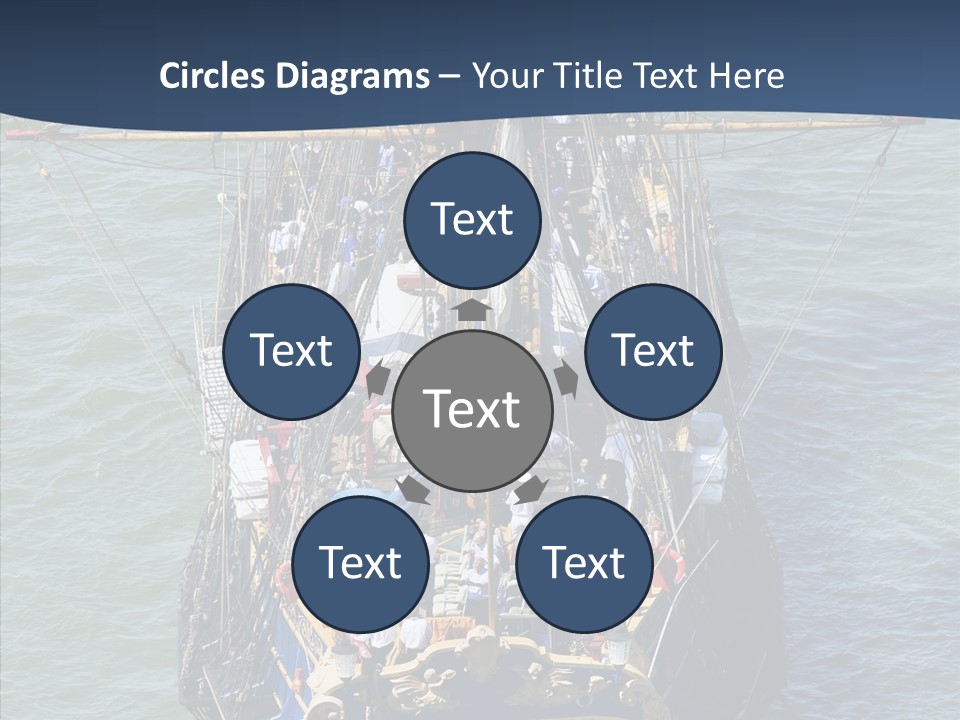 Swedish Wooden Sea PowerPoint Template