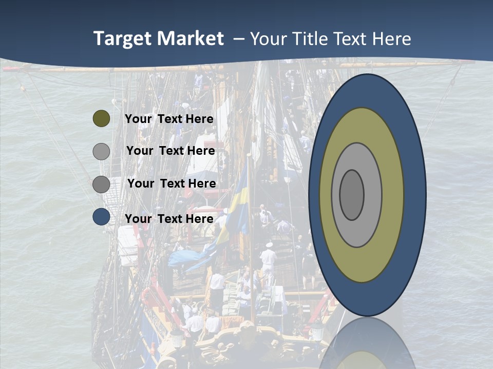 Swedish Wooden Sea PowerPoint Template
