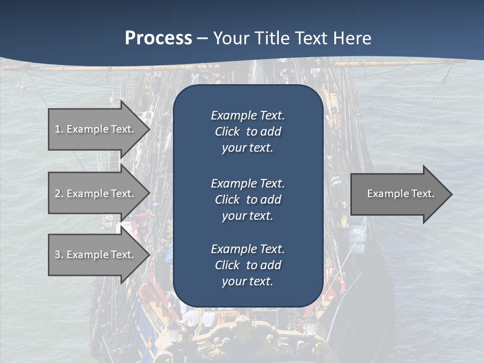 Swedish Wooden Sea PowerPoint Template