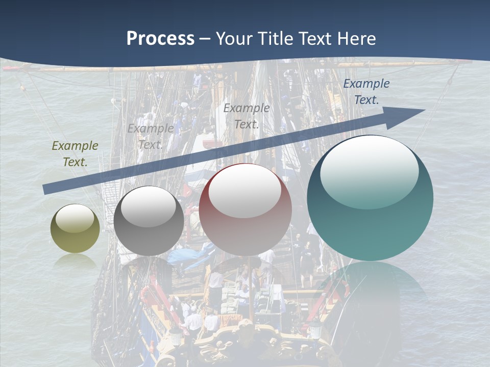 Swedish Wooden Sea PowerPoint Template