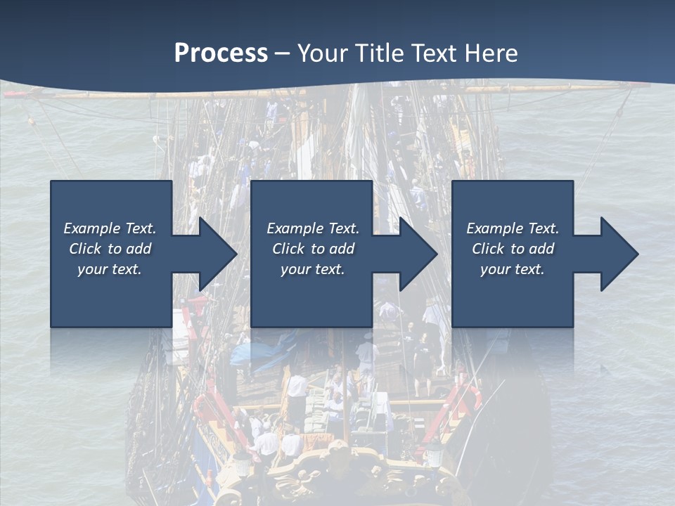 Swedish Wooden Sea PowerPoint Template