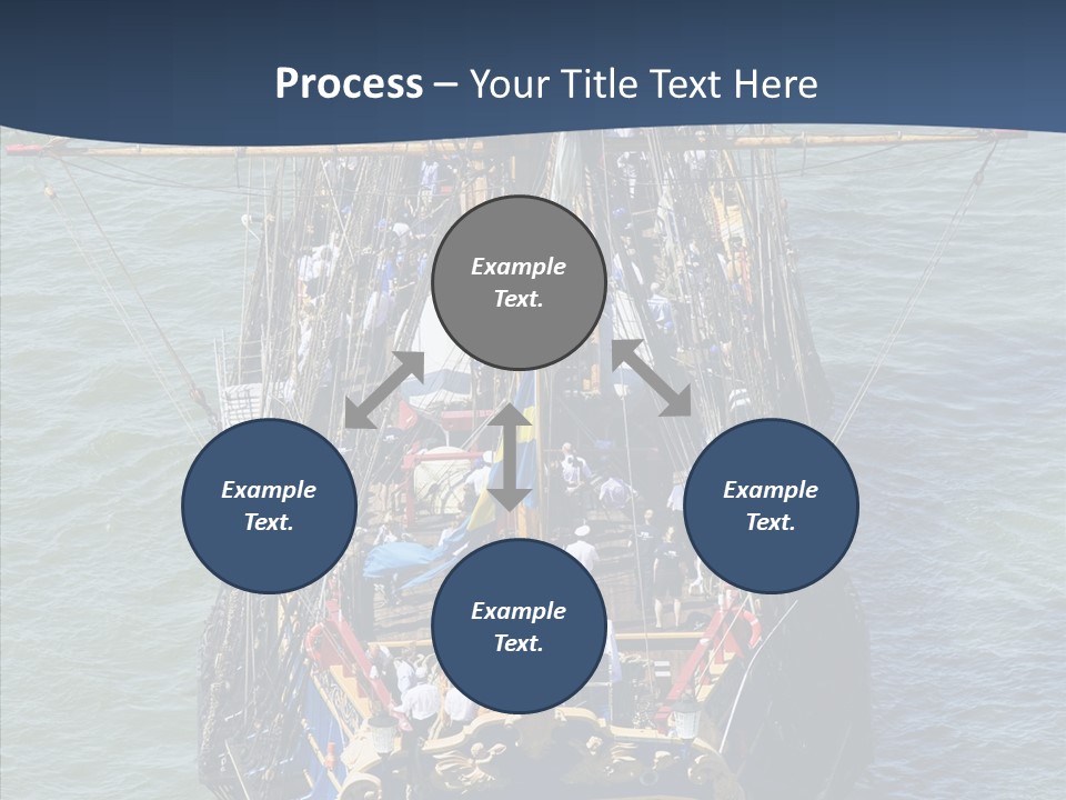 Swedish Wooden Sea PowerPoint Template