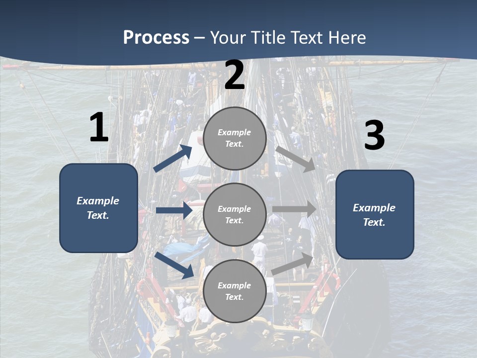 Swedish Wooden Sea PowerPoint Template