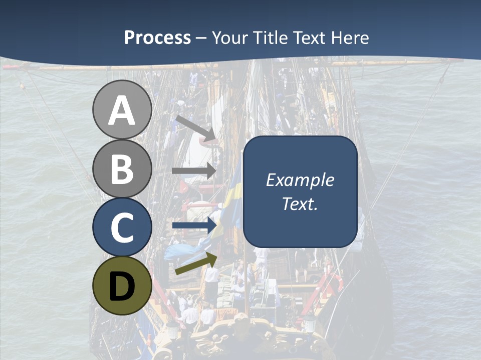 Swedish Wooden Sea PowerPoint Template