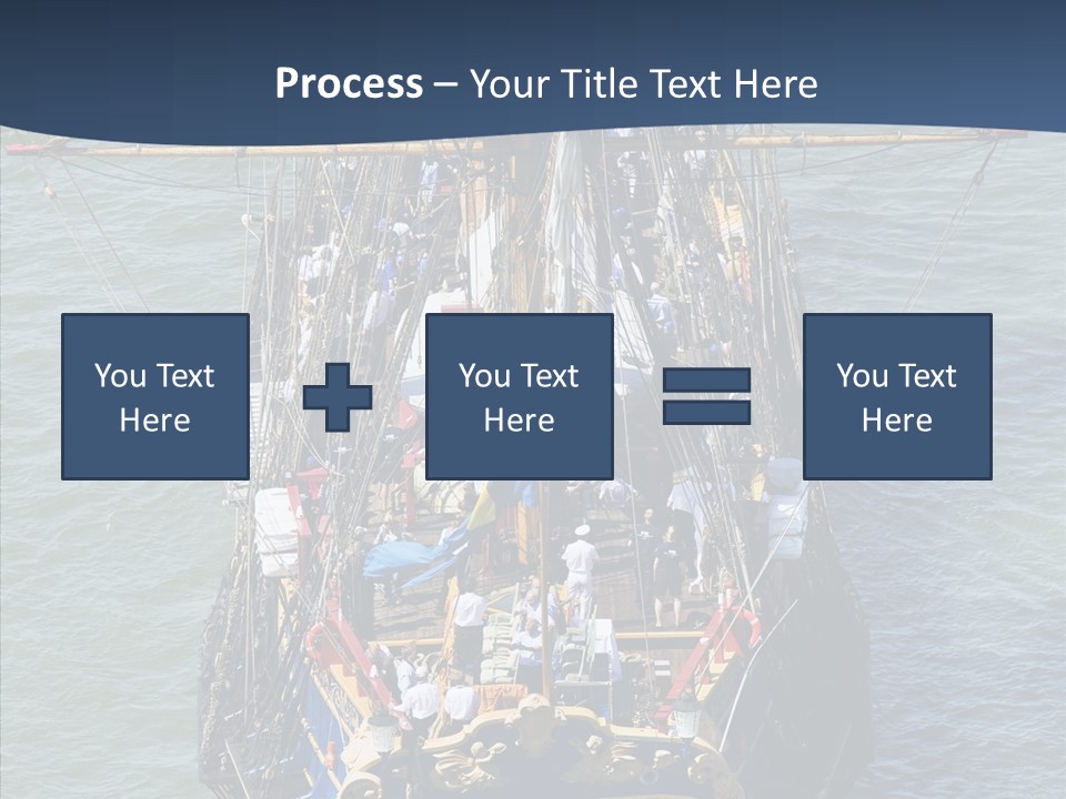 Swedish Wooden Sea PowerPoint Template