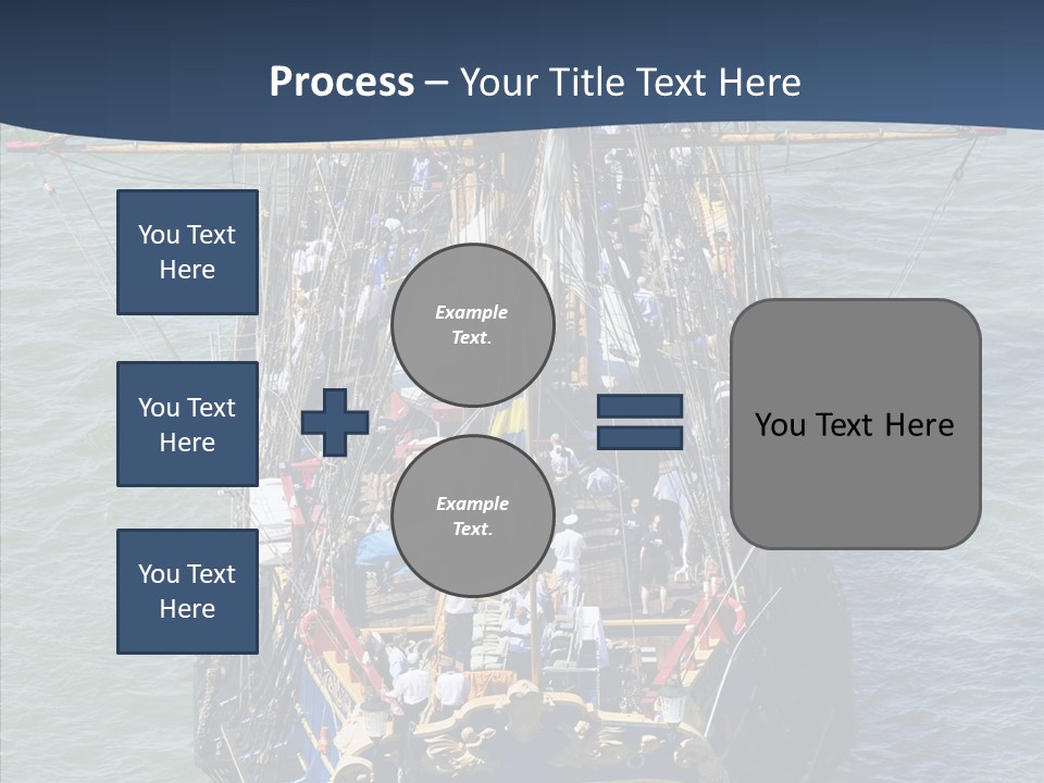 Swedish Wooden Sea PowerPoint Template