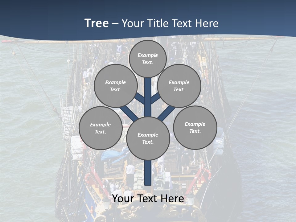 Swedish Wooden Sea PowerPoint Template