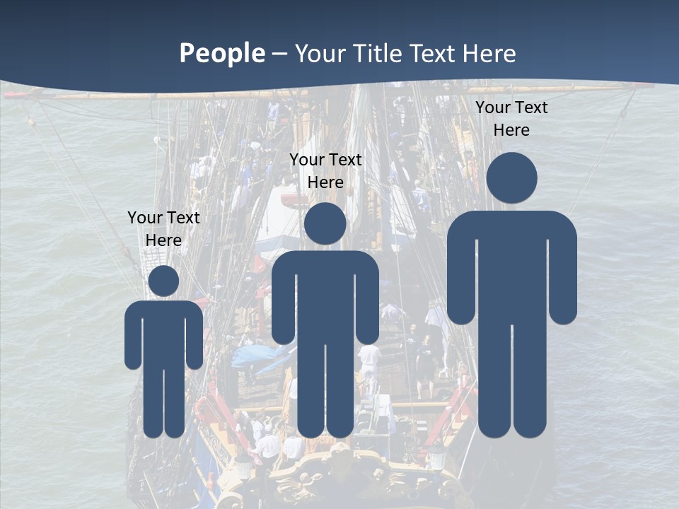 Swedish Wooden Sea PowerPoint Template