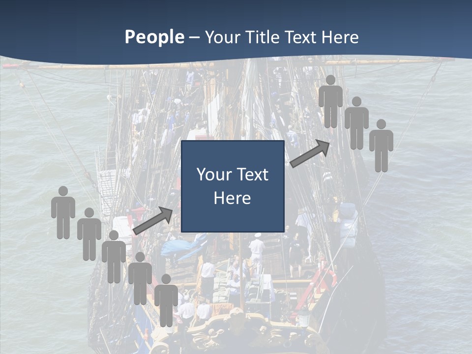 Swedish Wooden Sea PowerPoint Template