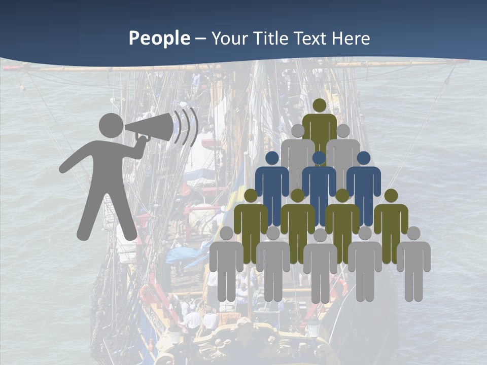 Swedish Wooden Sea PowerPoint Template