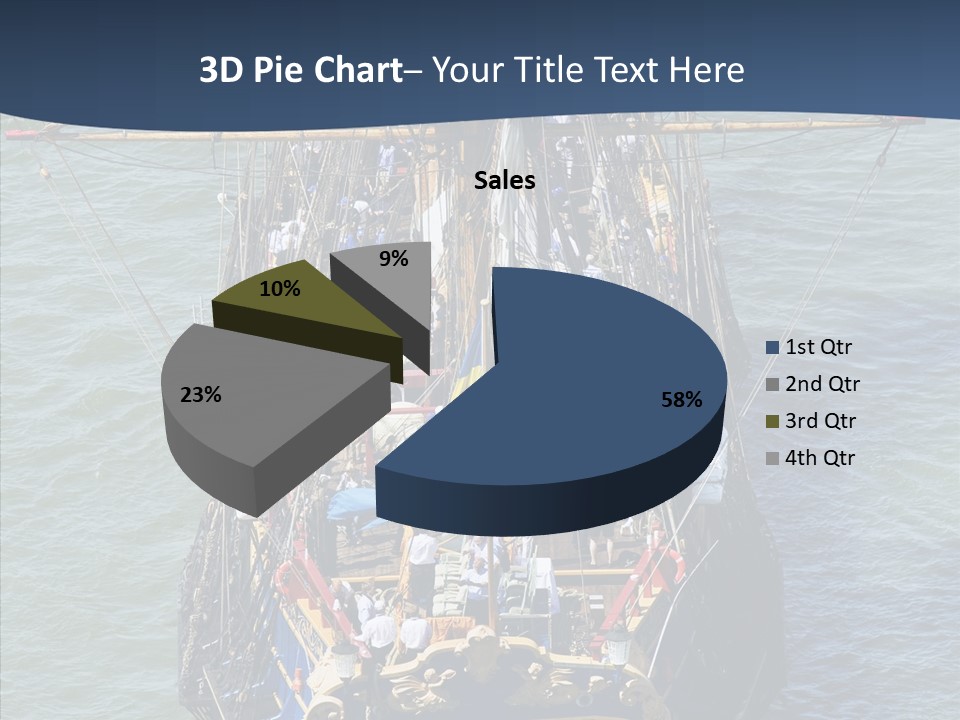 Swedish Wooden Sea PowerPoint Template
