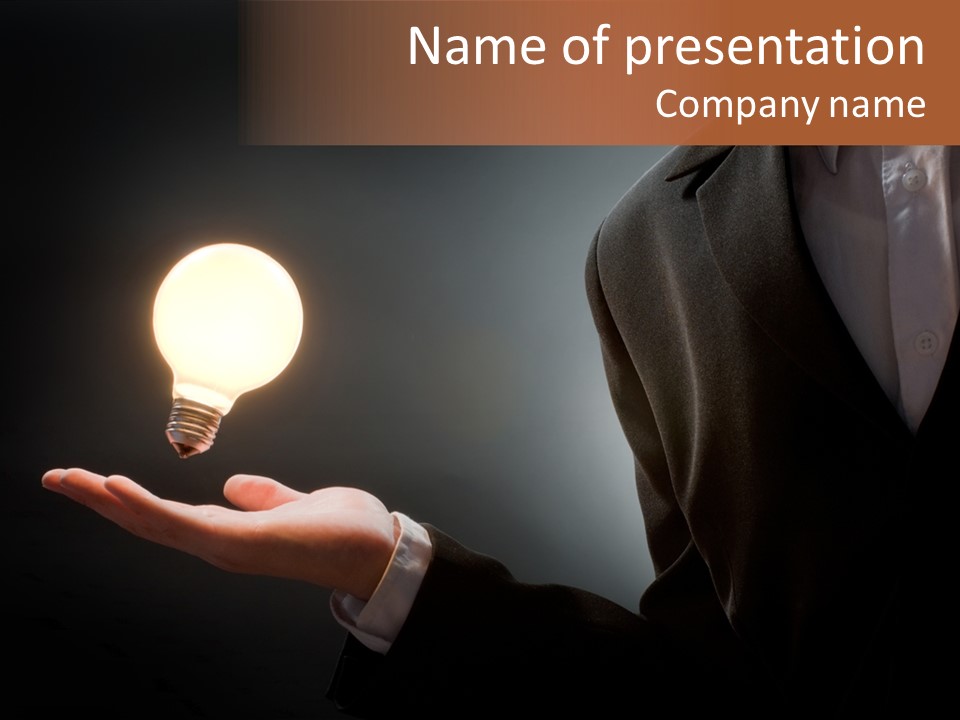 Creativity Present Business PowerPoint Template