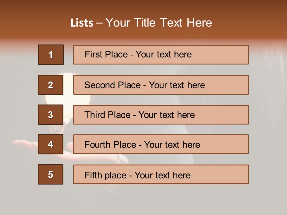 Creativity Present Business PowerPoint Template