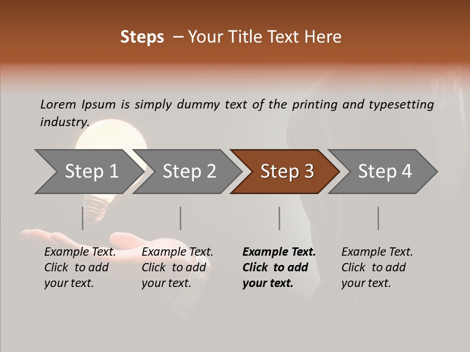 Creativity Present Business PowerPoint Template
