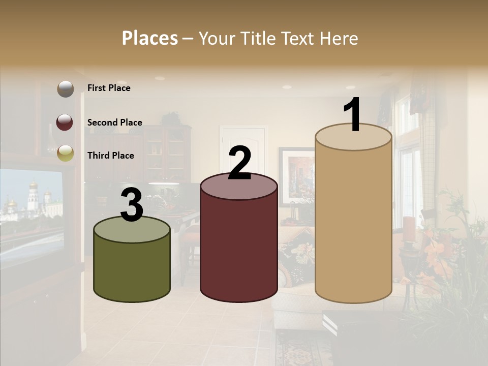 Home Style Armchair PowerPoint Template