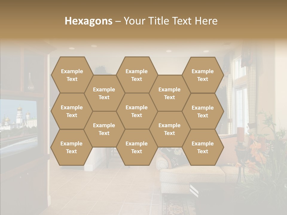 Home Style Armchair PowerPoint Template