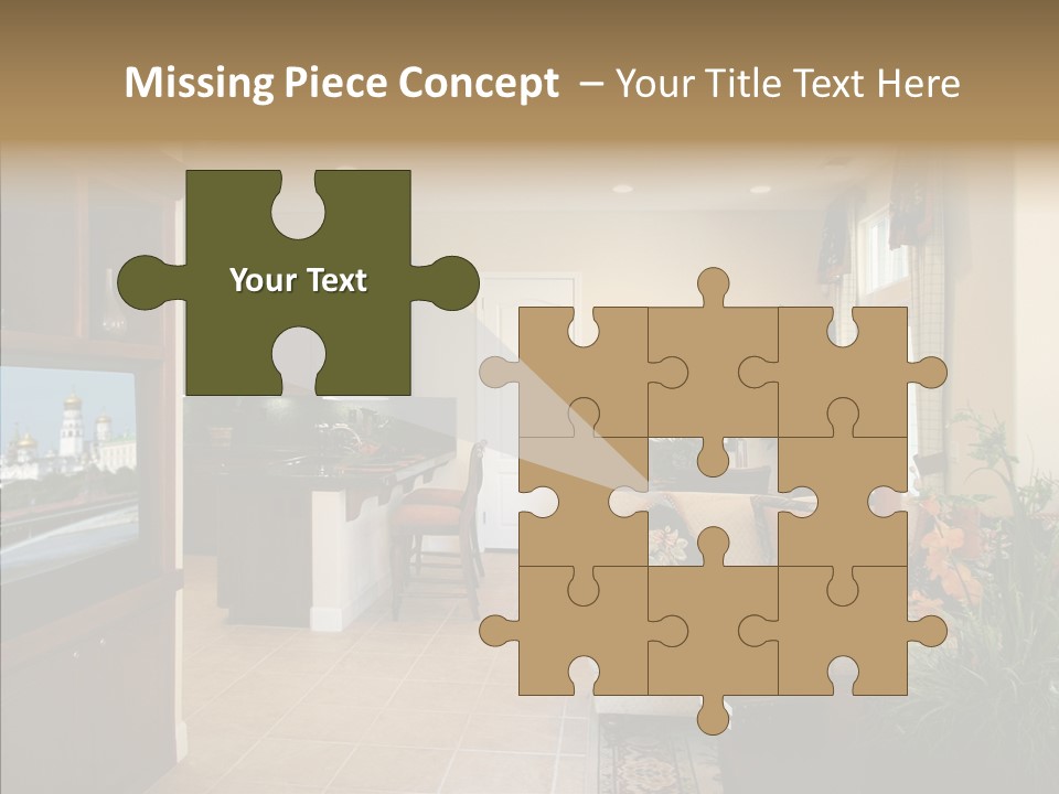 Home Style Armchair PowerPoint Template