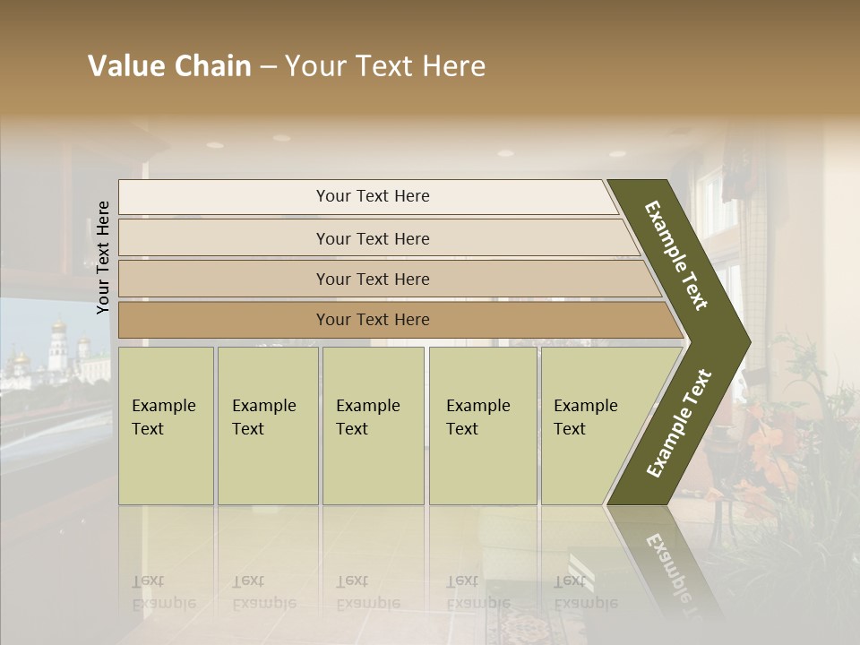 Home Style Armchair PowerPoint Template