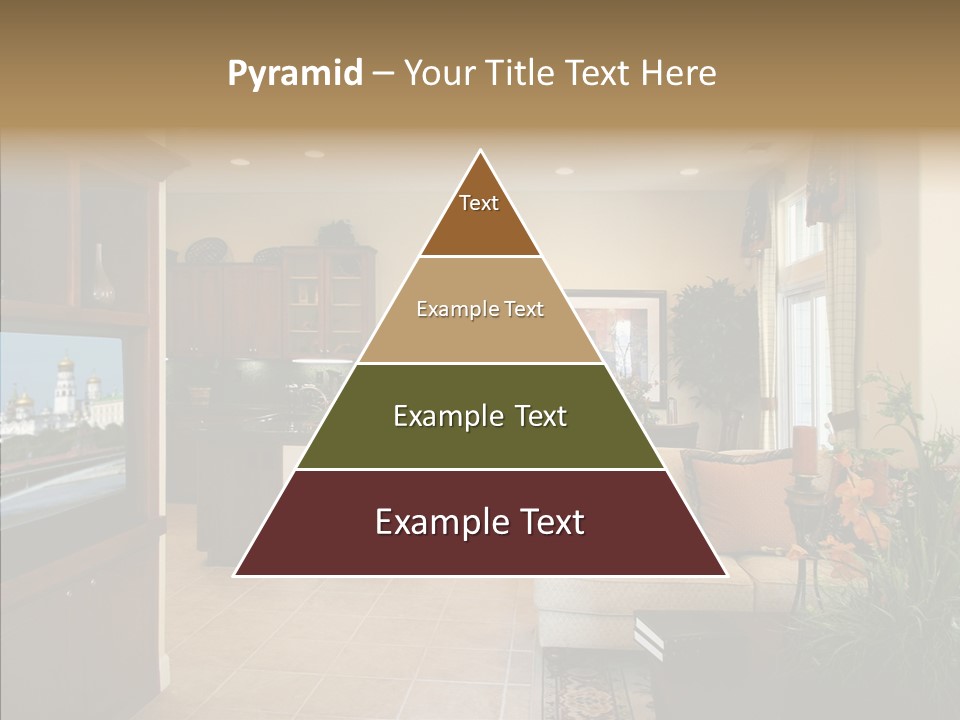 Home Style Armchair PowerPoint Template