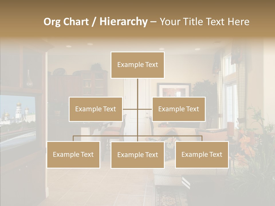Home Style Armchair PowerPoint Template