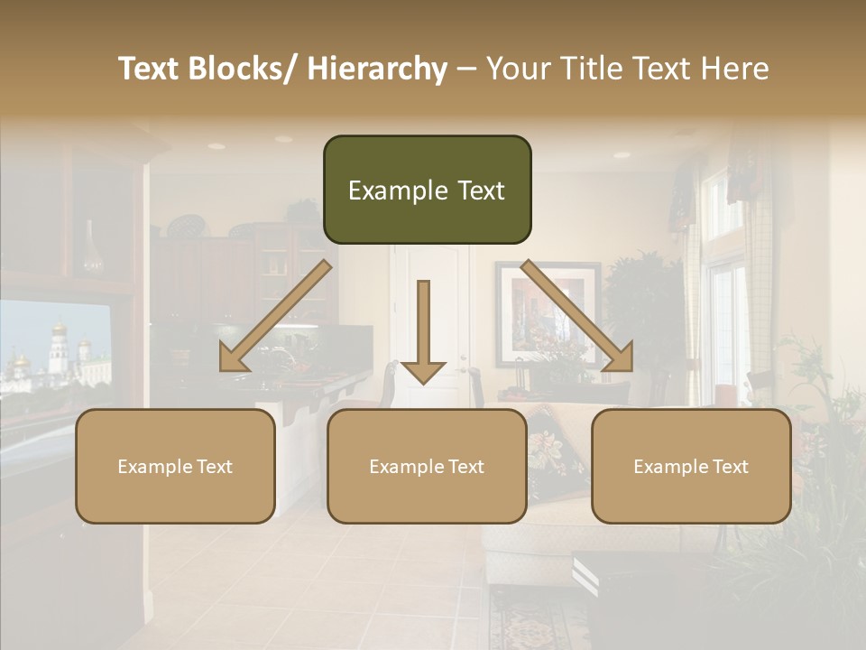 Home Style Armchair PowerPoint Template