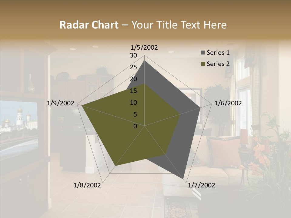 Home Style Armchair PowerPoint Template