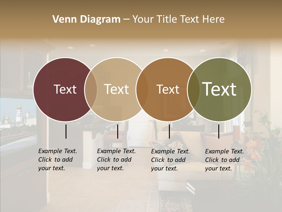 Home Style Armchair PowerPoint Template