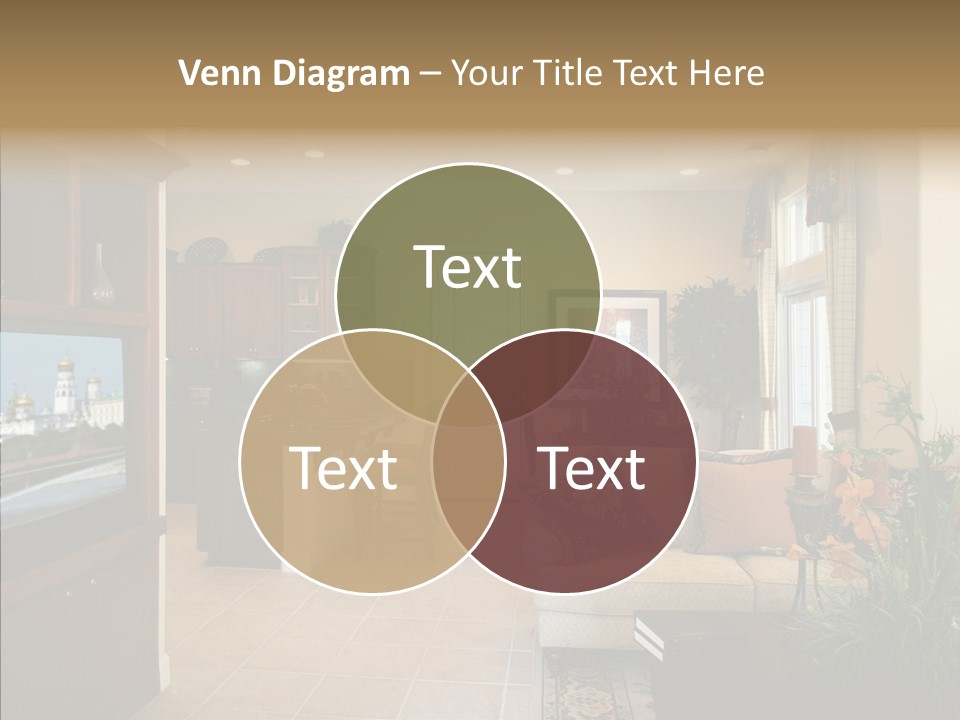 Home Style Armchair PowerPoint Template