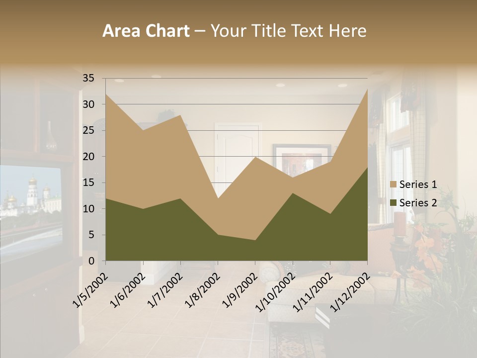 Home Style Armchair PowerPoint Template