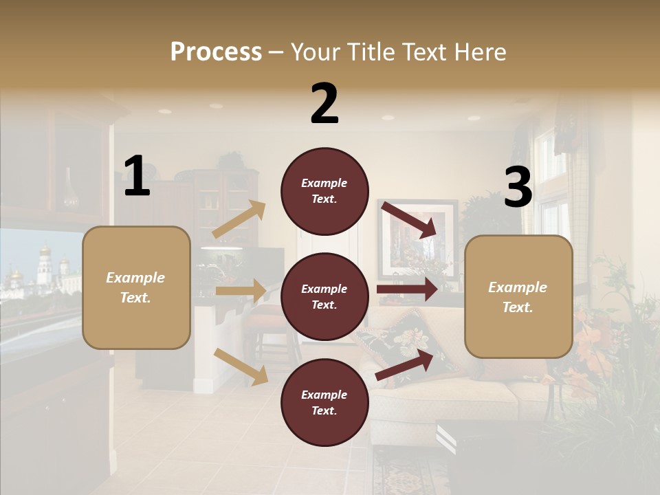 Home Style Armchair PowerPoint Template