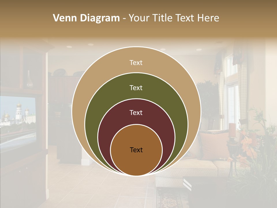 Home Style Armchair PowerPoint Template