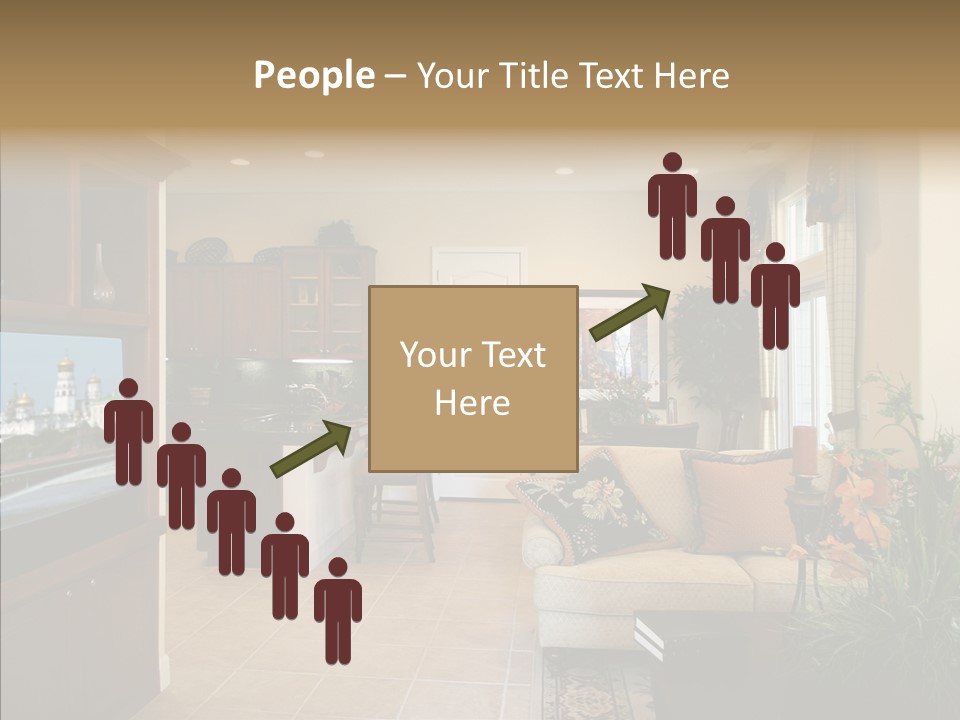 Home Style Armchair PowerPoint Template
