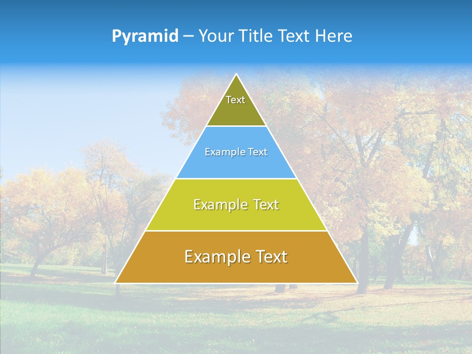 Stem Environment Trees PowerPoint Template