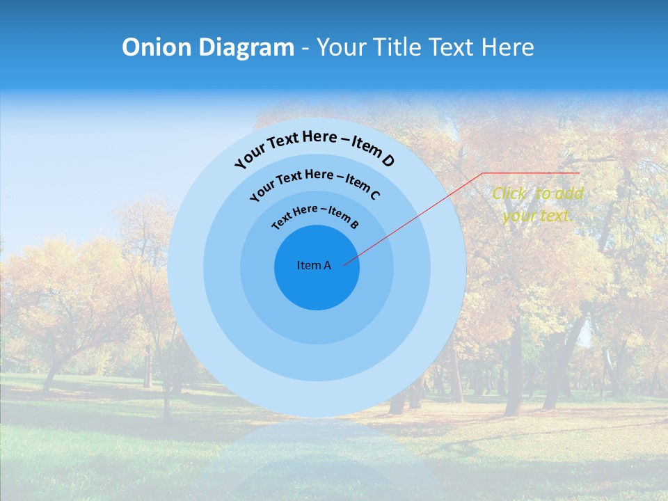 Stem Environment Trees PowerPoint Template