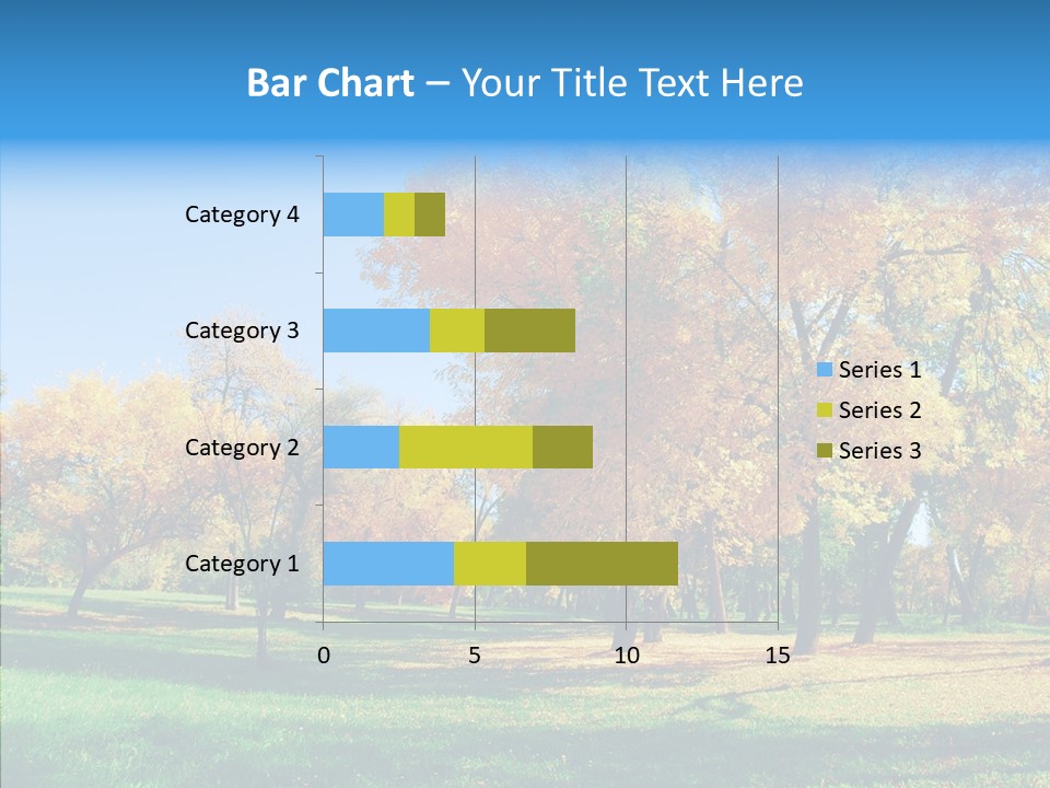 Stem Environment Trees PowerPoint Template