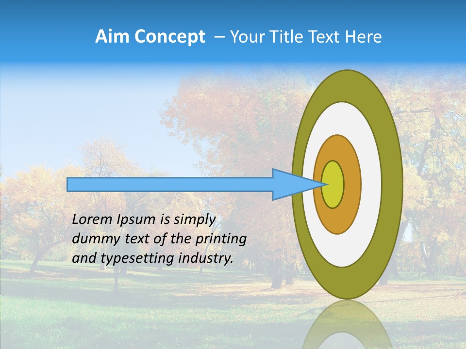 Stem Environment Trees PowerPoint Template