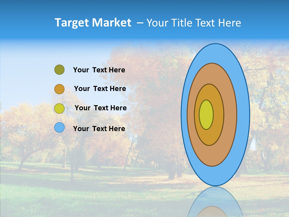 Stem Environment Trees PowerPoint Template