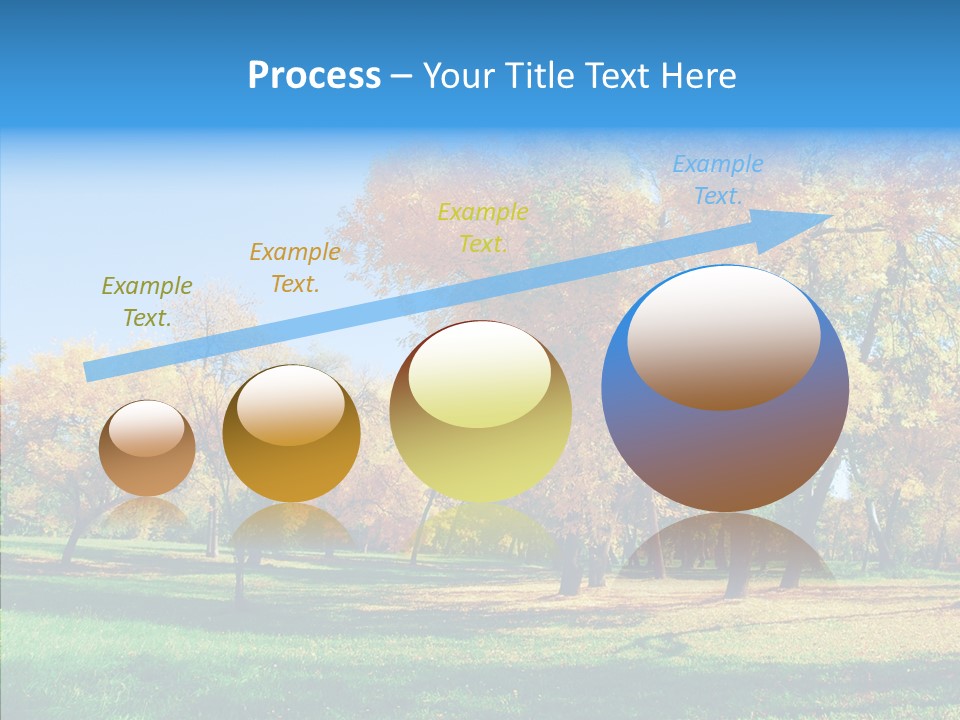 Stem Environment Trees PowerPoint Template