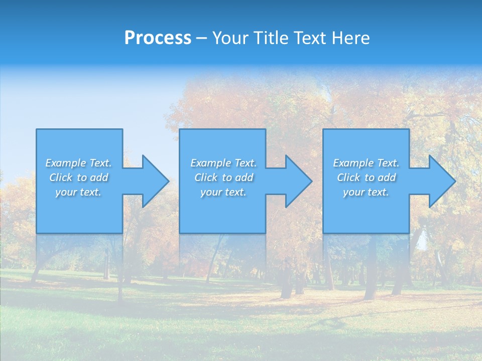Stem Environment Trees PowerPoint Template