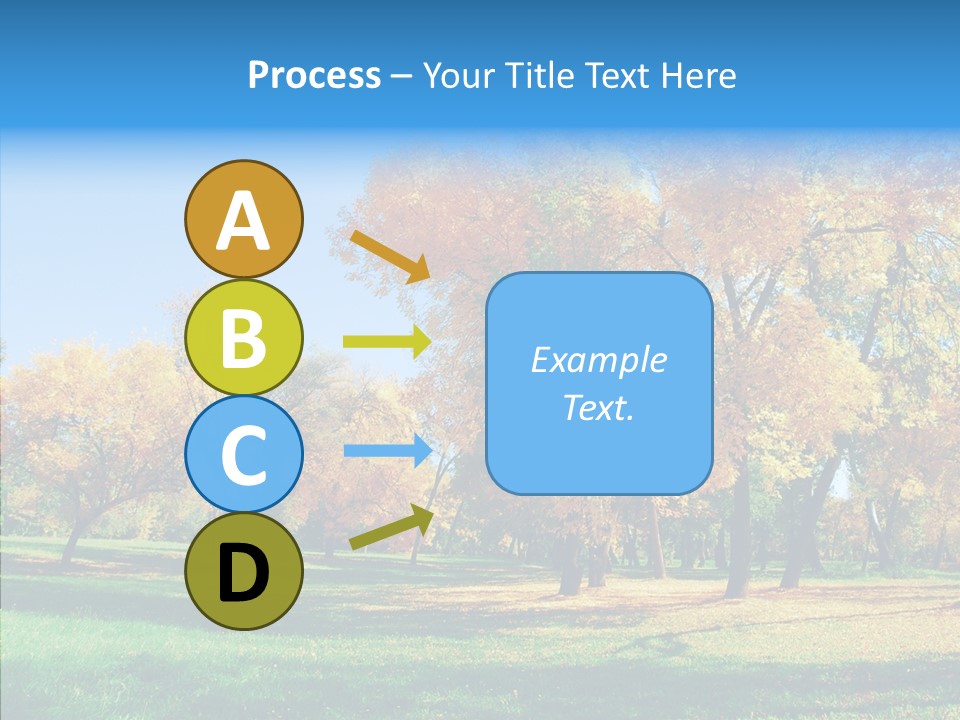 Stem Environment Trees PowerPoint Template