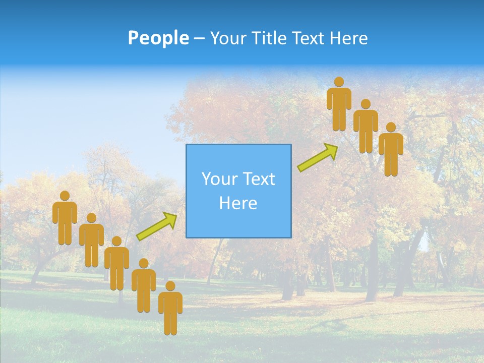 Stem Environment Trees PowerPoint Template