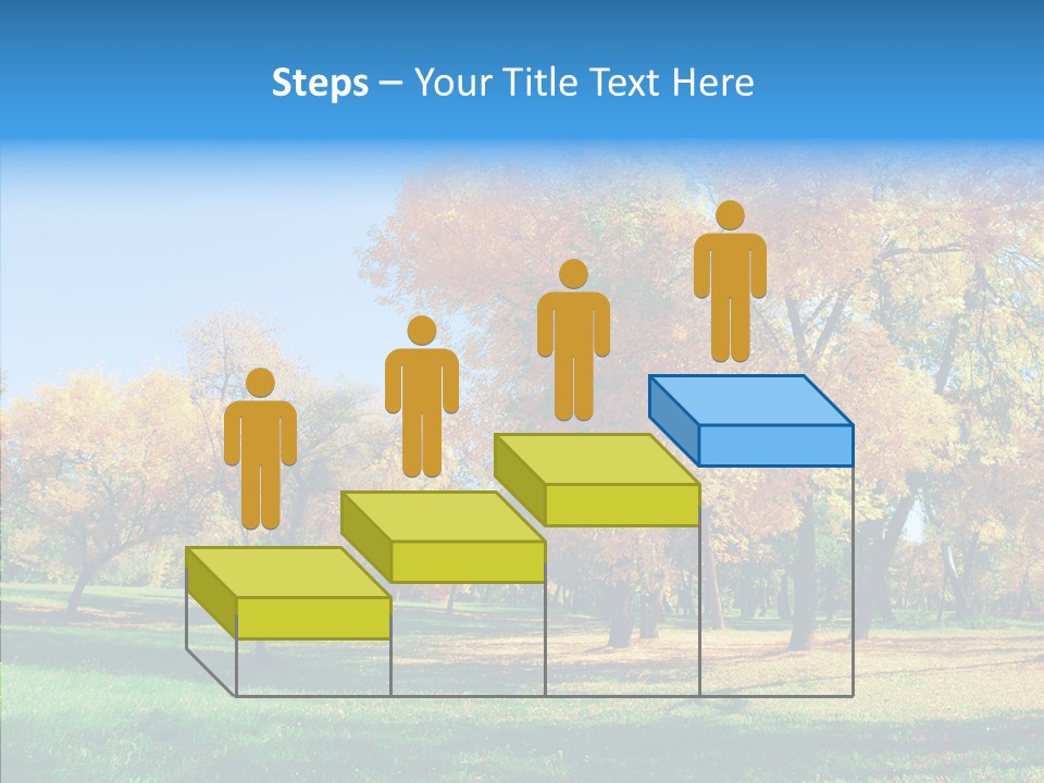 Stem Environment Trees PowerPoint Template